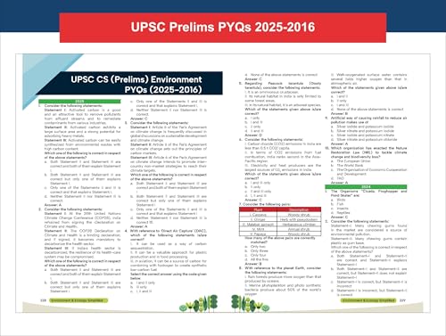 Disha Environment & Ecology Simplified with Infographics, Pictures, Charts, Maps & PYQs for UPSC Civil Services & State PSC Exams | - Image 5