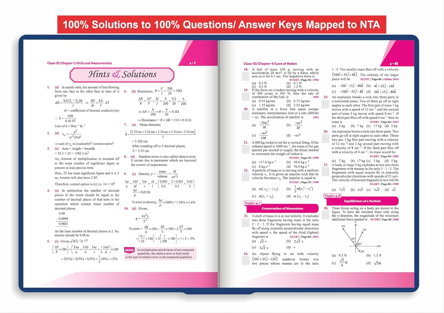 Errorless 38 Years NTA NEET (UG) Chapter-wise & Topic-wise Physics PYQ (2025 - 1988) Book 20th Edition | Solved Papers | New NCERT Syllabus | Errorless Physics NEET 2026 | Value Added Notes - Image 6
