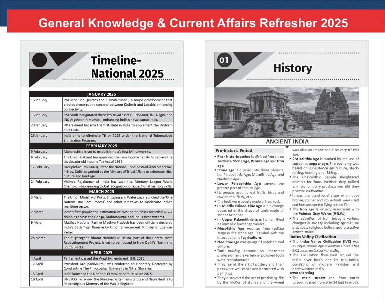 Disha General Knowledge Explorer 2026 for Competitive Exams | General Studies & Current Affairs | UPSC, State PSC, SSC, Bank PO/ Clerk, CUET, MBA, RRB, NDA, CDS, CAPF, CRPF - Image 5