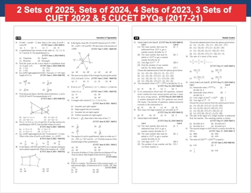 Disha GoTo Guide for CUET (UG) 2026 General AptitudeTest with 21 Previous Year Questions & 5 Practice Sets 5th Edition | PYQs & Practice Question Bank - Image 5