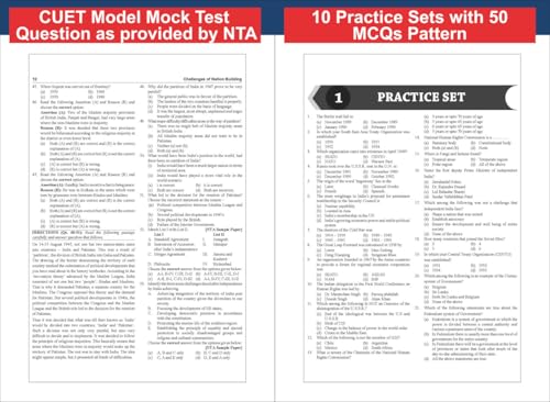 Disha GoTo Guide for CUET (UG) 2026 Political Science with 7 Previous Year Questions & 10 Practice Sets 5th Edition | NCERT Coverage with PYQs & Practice Question Bank - Image 6