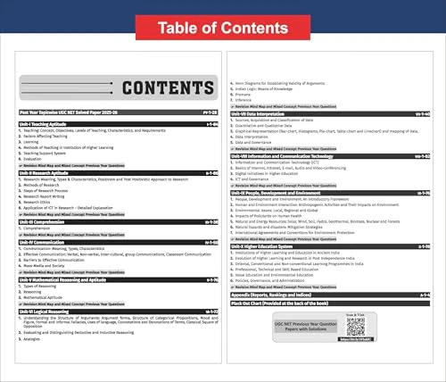 Disha GoTo Guide for NTA UGC NET/ SET/ JRF 2026 Paper 1 Teaching & Research Aptitude with Infographics, Mind Maps, Pluck-out Chart & 2016 - 2026 PYQs 5th Edition | NEP 2020 | Previous Year Questions - Image 3