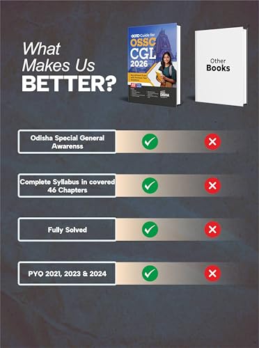Disha GoTo Guide for OSSC CGL 2026 Recruitment Exam with Previous Year Questions | Odisha Staff Selection Commission Combined Graduate Level - Image 4