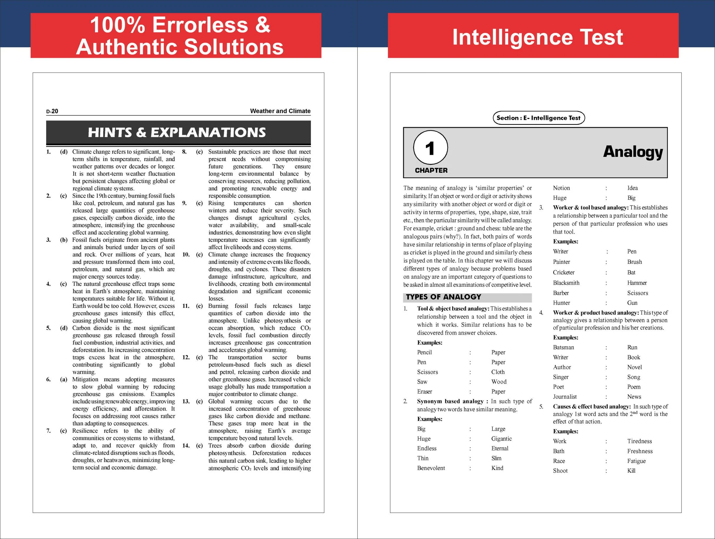 Disha Guide to AISSEE Class 9 All India SAINIK School Entrance Exam with 2 Practice Sets & Previous Year Questions (2026 - 2016) 6th Edition | Errorless Sainik School PYQs Book for 2027 Exam - Image 6