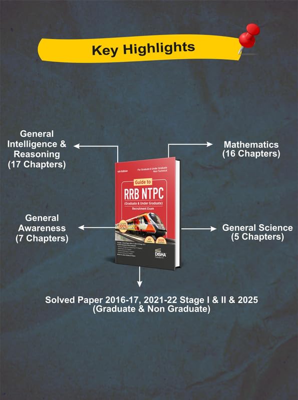 Disha Guide to RRB NTPC (Graduate & Undergraduate) Recruitment Exam 4th Edition | Railway Recruitment Board | Non-Technical Popular Categories - Image 3