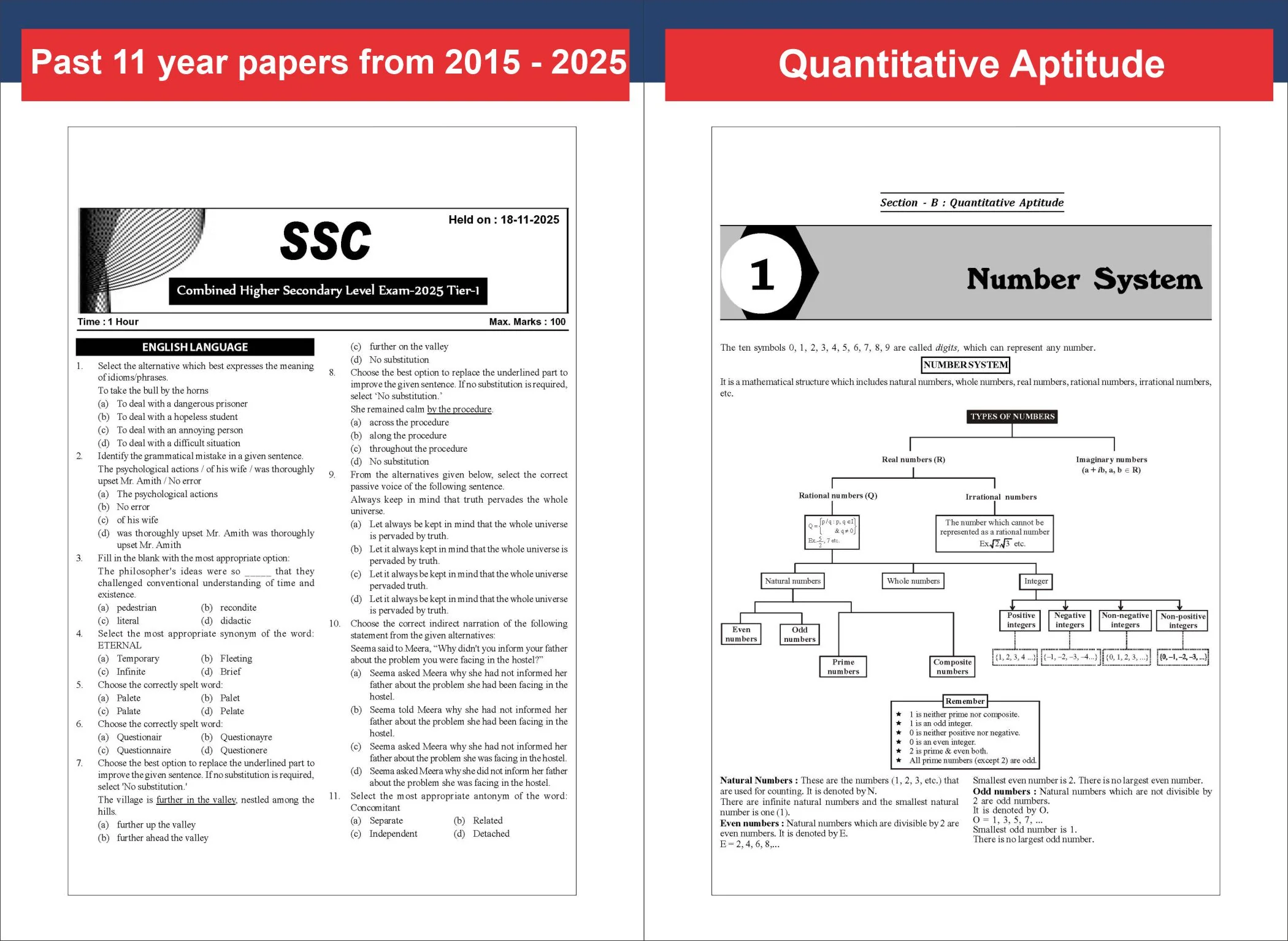 Disha Guide to SSC - CHSL (10+2) DEO, LDC & Postal/ Sorting Assistant 2026 Exam Tier I & II with Previous Year Questions Sets 12th Edn | Combined Higher Secondary Level | PYQs | Mock Test - Image 7