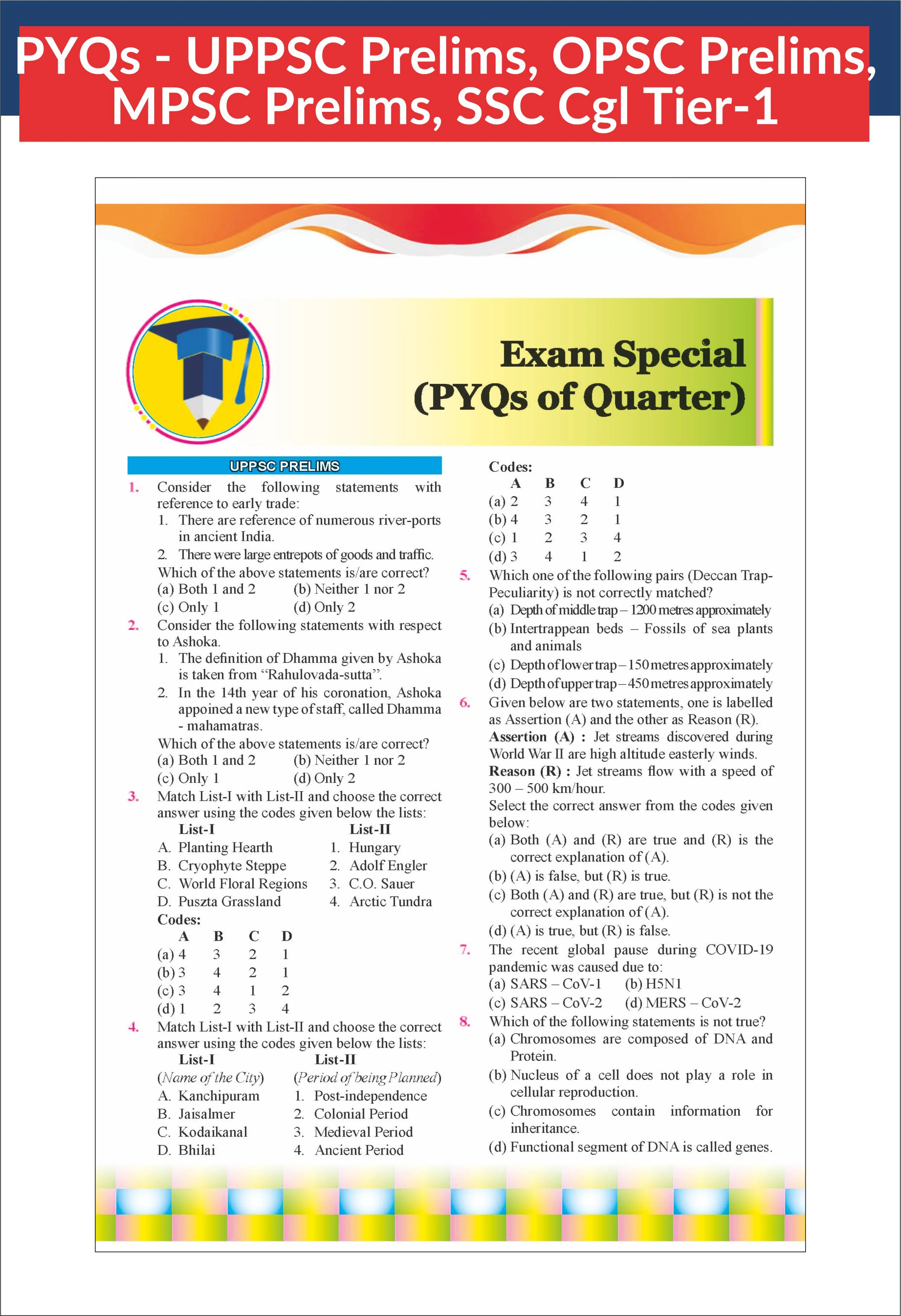 Disha Half-Yearly Current Affairs 2025 - July to December (set of 2 Quaterlies) for Competitive Exams 9th Edn | Civil Services, UPSC, State PSC, CUET, SSC, Banking, Railways, CDS, NDA, CAPF & AFCAT - Image 8