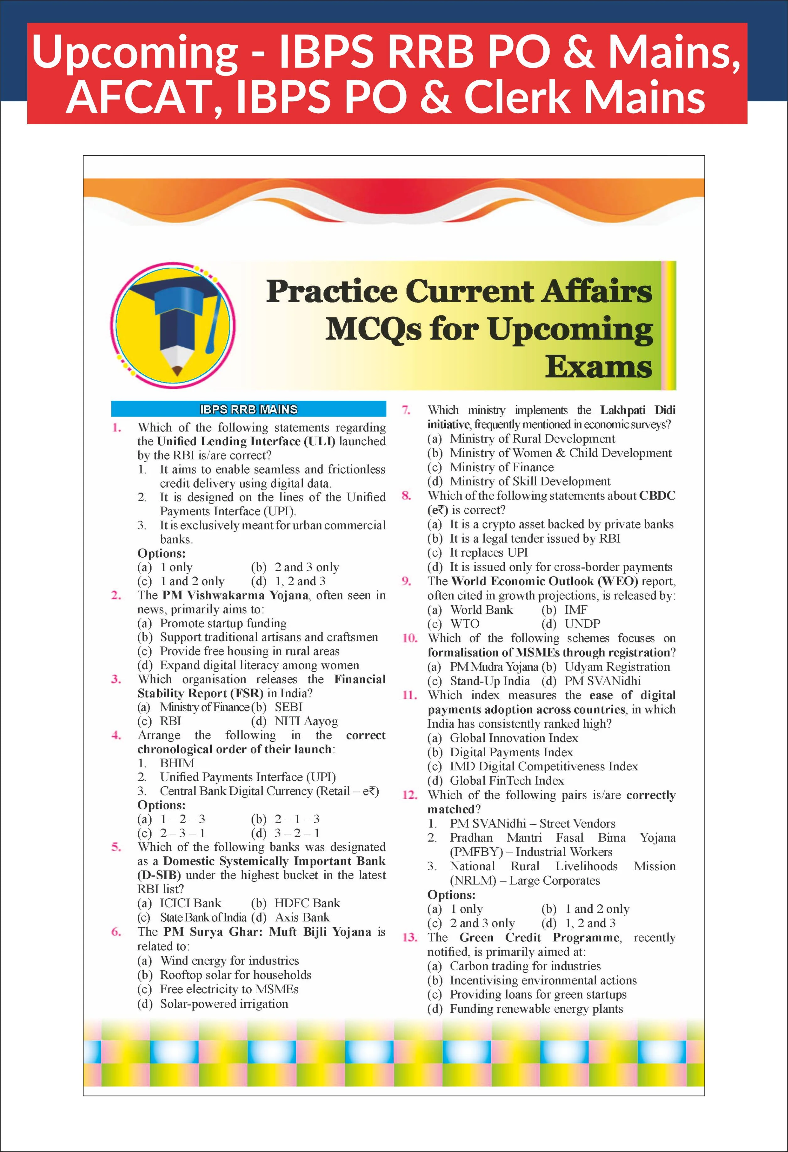 Disha Half-Yearly Current Affairs 2025 - July to December (set of 2 Quaterlies) for Competitive Exams 9th Edn | Civil Services, UPSC, State PSC, CUET, SSC, Banking, Railways, CDS, NDA, CAPF & AFCAT - Image 9