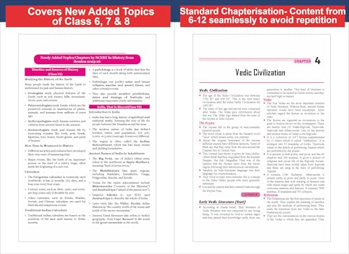 Disha History NCERT Digest (Class 6 - 12) for UPSC & State PSC Civil Services 3rd Edition | New Syllabus for Class 6 - 8 | Old + New NCERT + Tamil Nadu Textbooks Concepts | IAS Prelims & Mains - Image 7