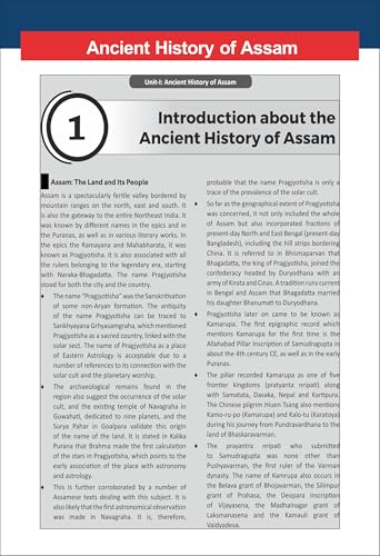 Disha History of Assam for ADRE & other Assam State Competitive Exams by Dr. Indrani Medhi & Sailen Baishya | Assam Direct Recruitment Exam 2025 Grade 3 & 4 Posts | Must for APSC - Image 5