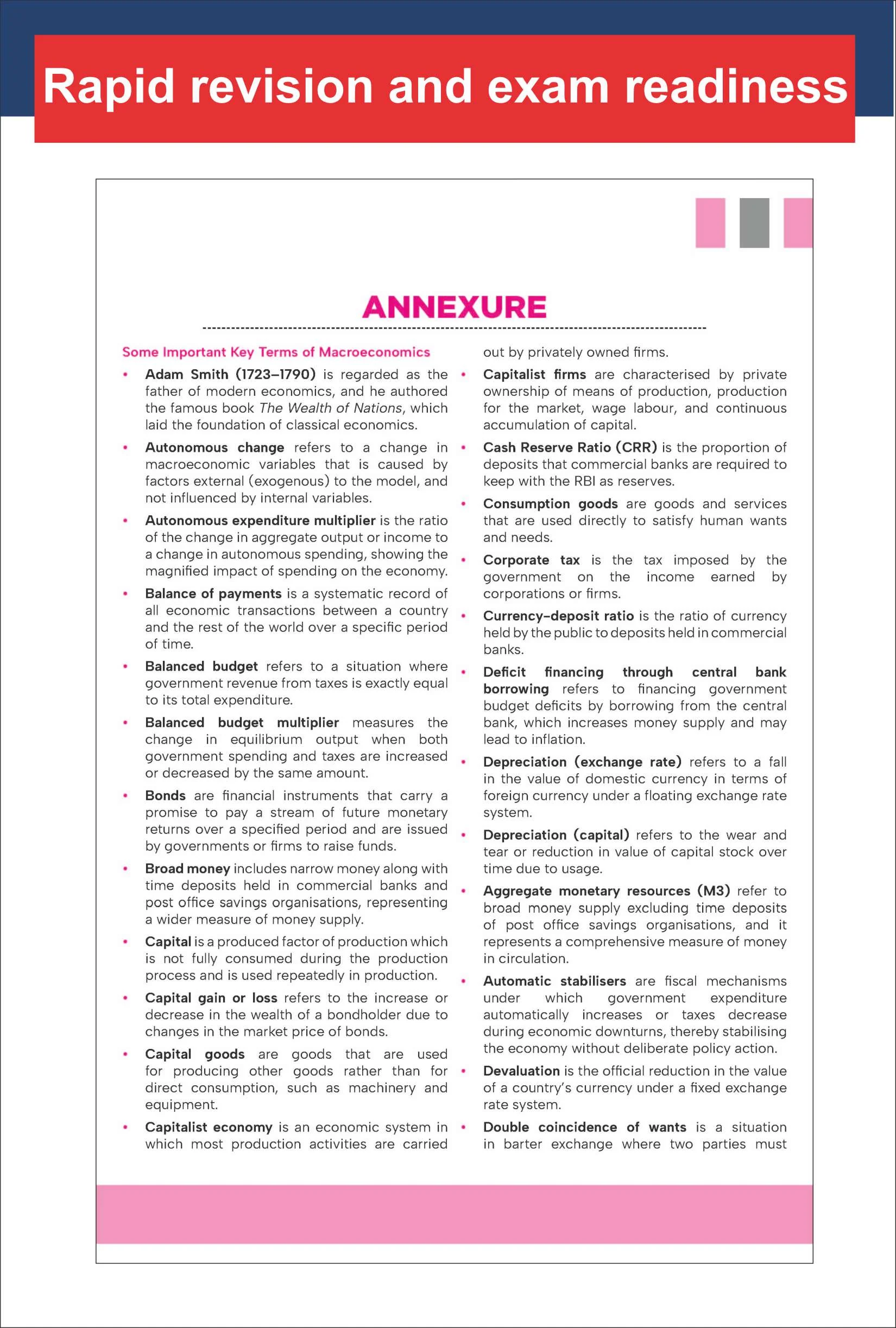 Disha Macro Economics Simplified for UPSC & State PSC Civil Services Exams | The Indian Economy Perspective | 2 color Book Powered with Infographics, Mindmaps, Pictures & Tables - Image 10