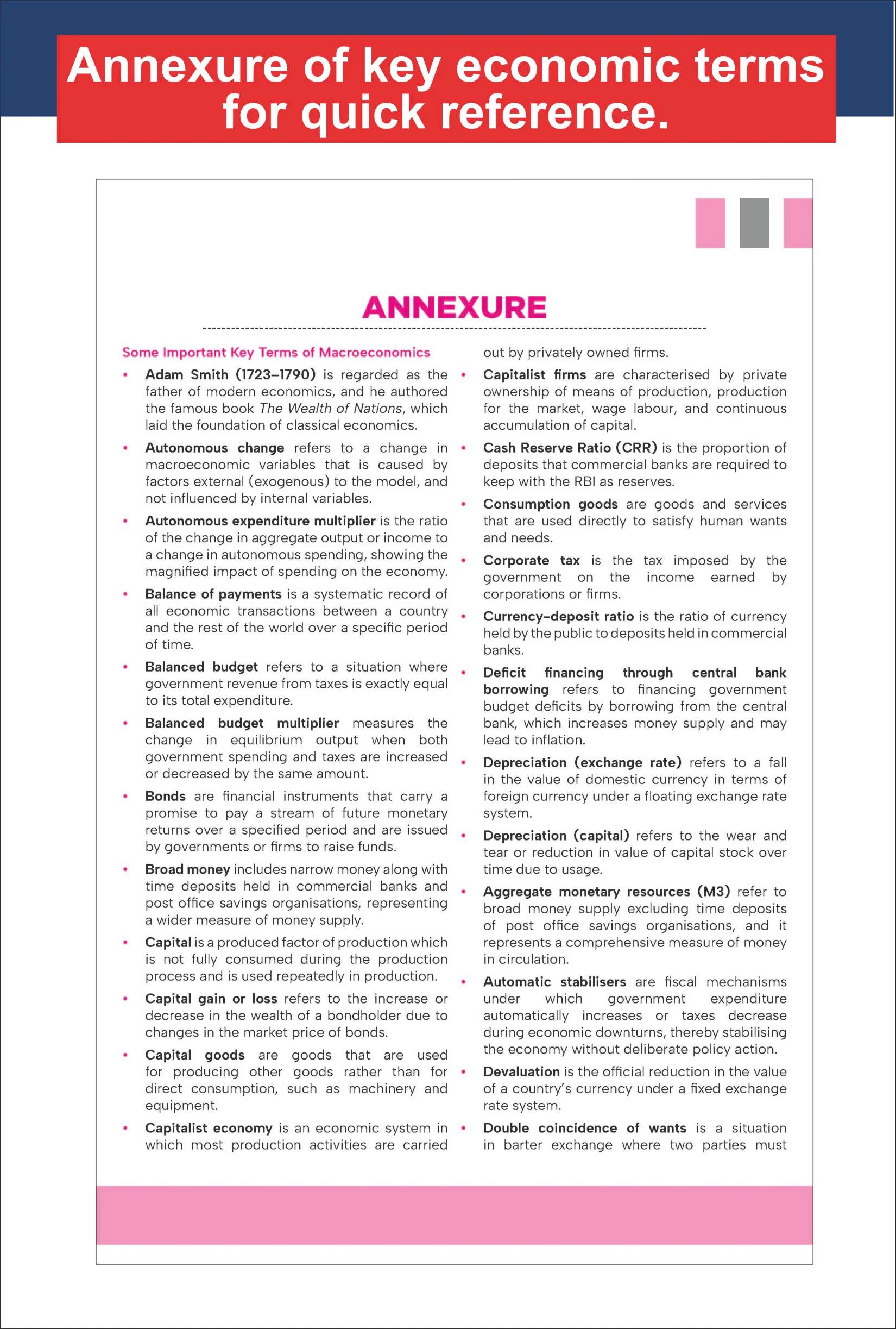 Disha Macro Economics Simplified for UPSC & State PSC Civil Services Exams | The Indian Economy Perspective | 2 color Book Powered with Infographics, Mindmaps, Pictures & Tables - Image 9
