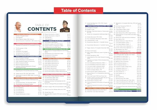 Disha Modern History of India Simplified by Avadh Ojha for UPSC & State PSC Civil Services Exams | 4 color Book Powered with Infographics, Mindmaps, Pictures & Tables | Includes Post Independent India - Image 4