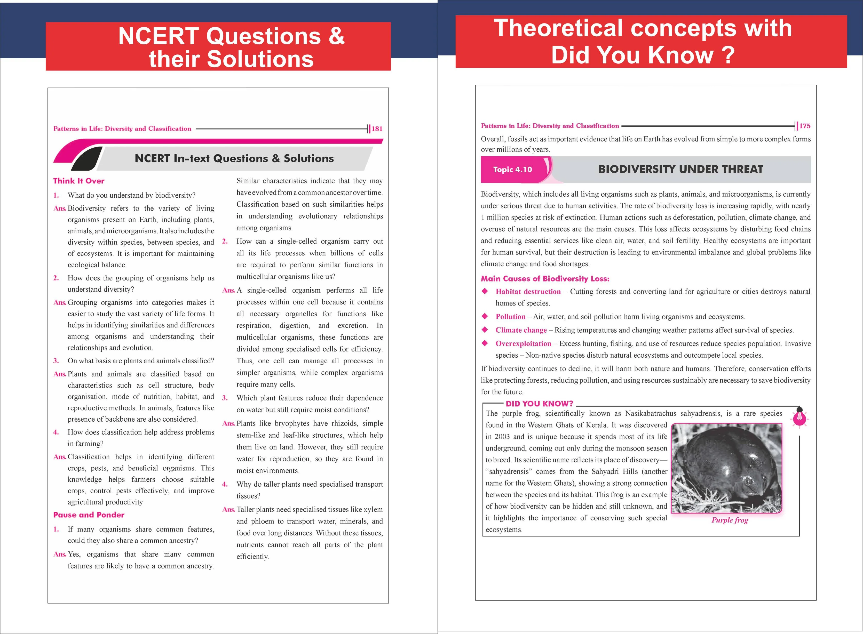Disha New Syllabus Foundation Course in Biology Class 9 with Case Study Approach for NEET/ Boards/ Olympiad - 7th Edition | New NCERT Exploration Concepts | Advance Problem Solving Skills for Class IX - Image 8