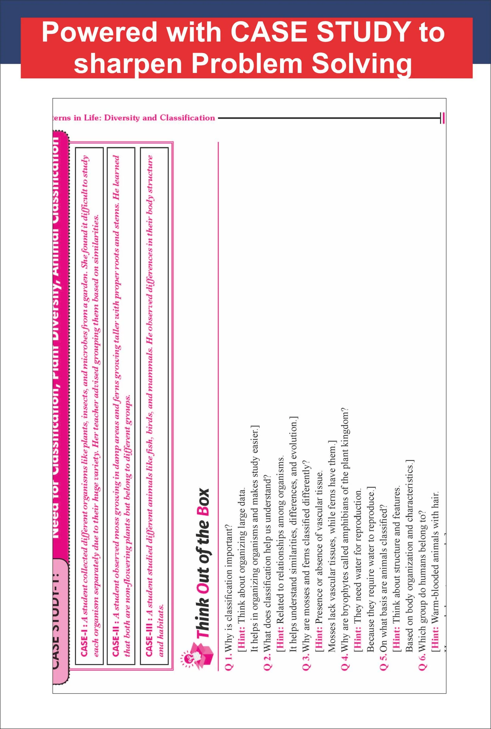 Disha New Syllabus Foundation Course in Biology Class 9 with Case Study Approach for NEET/ Boards/ Olympiad - 7th Edition | New NCERT Exploration Concepts | Advance Problem Solving Skills for Class IX - Image 9