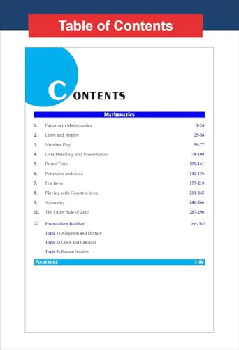 Disha New Syllabus Foundation Course in Mathematics Class 6 for JEE/ Olympiad Exams 5th Edition | New NCERT Concepts | Advance Problem Solving Skills for Class 6 - Image 3