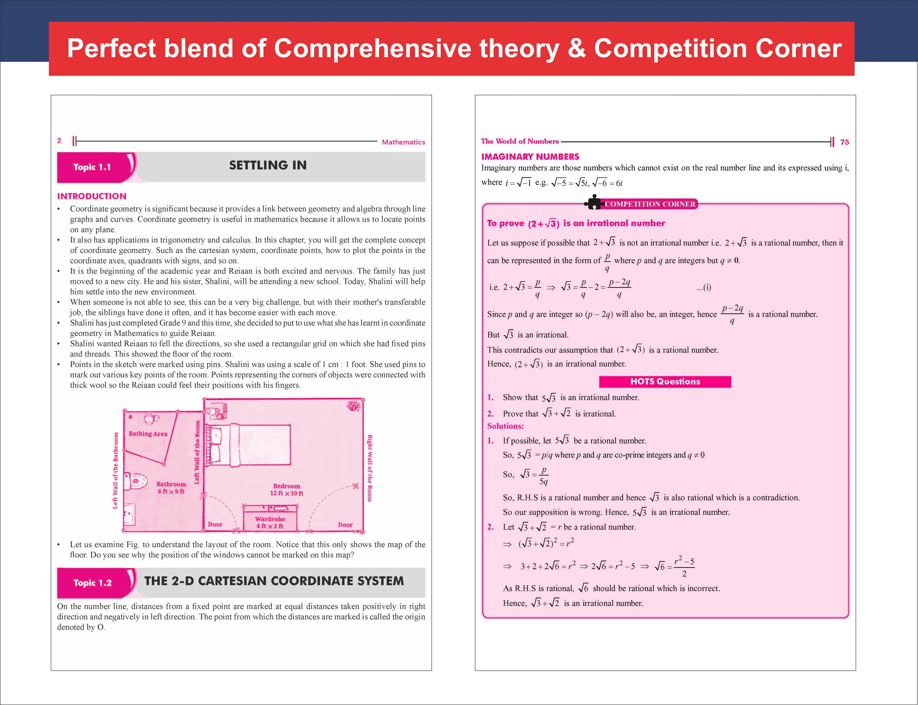 Disha New Syllabus Foundation Course in Mathematics Class 9 with Case Study Approach for IIT JEE/ Boards/ Olympiad - 7th Edition | New NCERT Ganita Manjari Concepts | Advance Problem Solving Skills for Class IX - Image 6