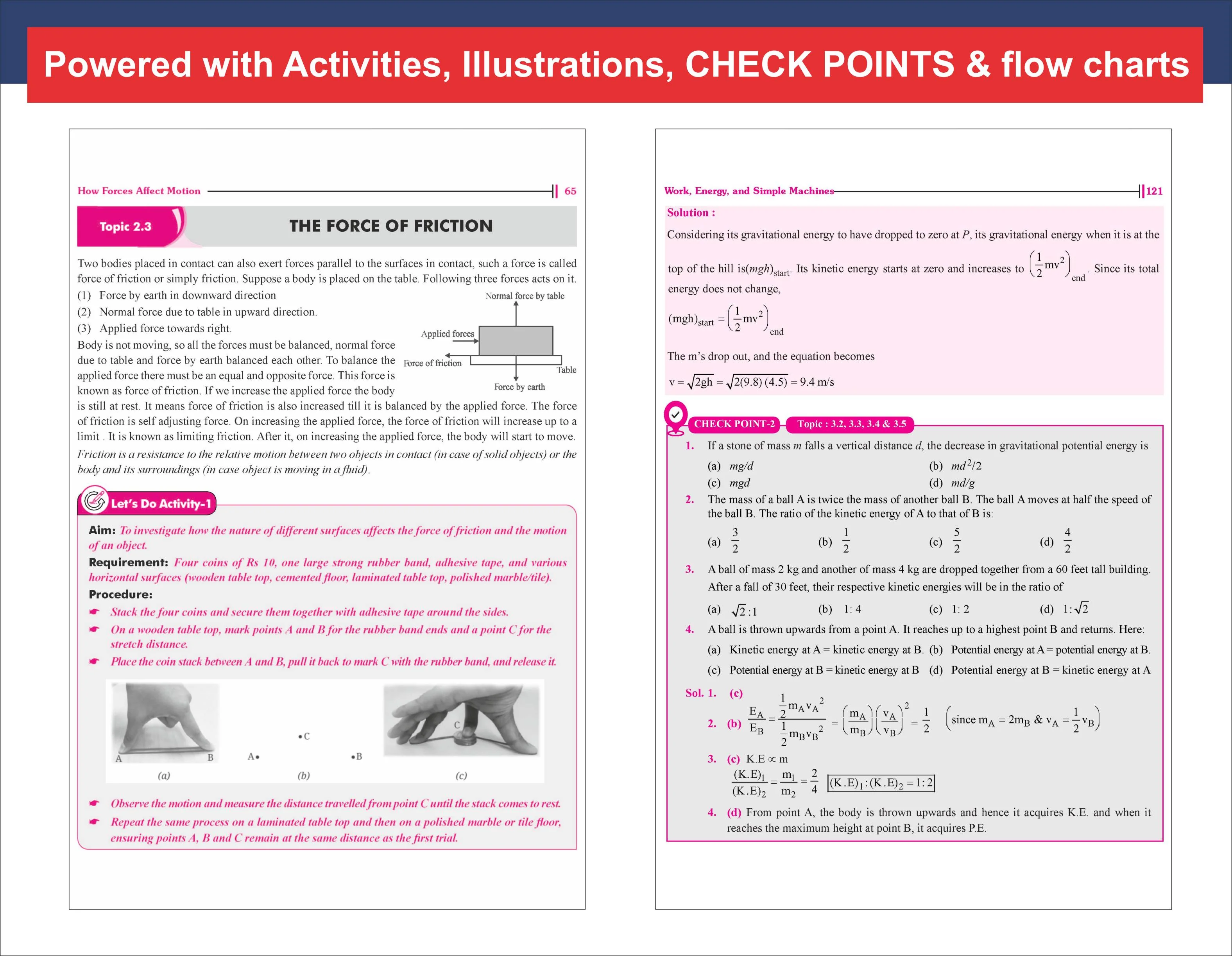 Disha New Syllabus Foundation Course in Physics Class 9 with Case Study Approach for IIT JEE/ NEET/ Boards/ Olympiad - 7th Edition | New NCERT Exploration Concepts | Advance Problem Solving Skills for Class IX - Image 5