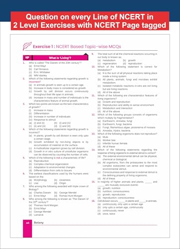 Disha New Syllabus Objective NCERT Xtract Biology for NEET 2026 (UG) with Previous Year & Practice Question Bank | Theory, NCERT MCQs, Tips on your Fingertips, Neet PYQs, 3 Mock Tests | 10th edition - Image 7