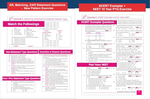 Disha New Syllabus Objective NCERT Xtract Chemistry for NEET 2026 (UG) with Previous Year & Practice Question Bank | Theory, NCERT MCQs, Tips on your Fingertips, Neet PYQs, 3 Mock Tests | 10th edition - Image 8