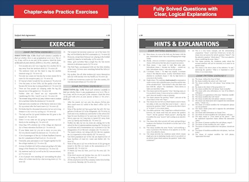 Disha Objective English for Defence Exams - NDA, CDS & AFCAT | For 2026 Exams | Includes PYQs | Fully Solved - Image 7