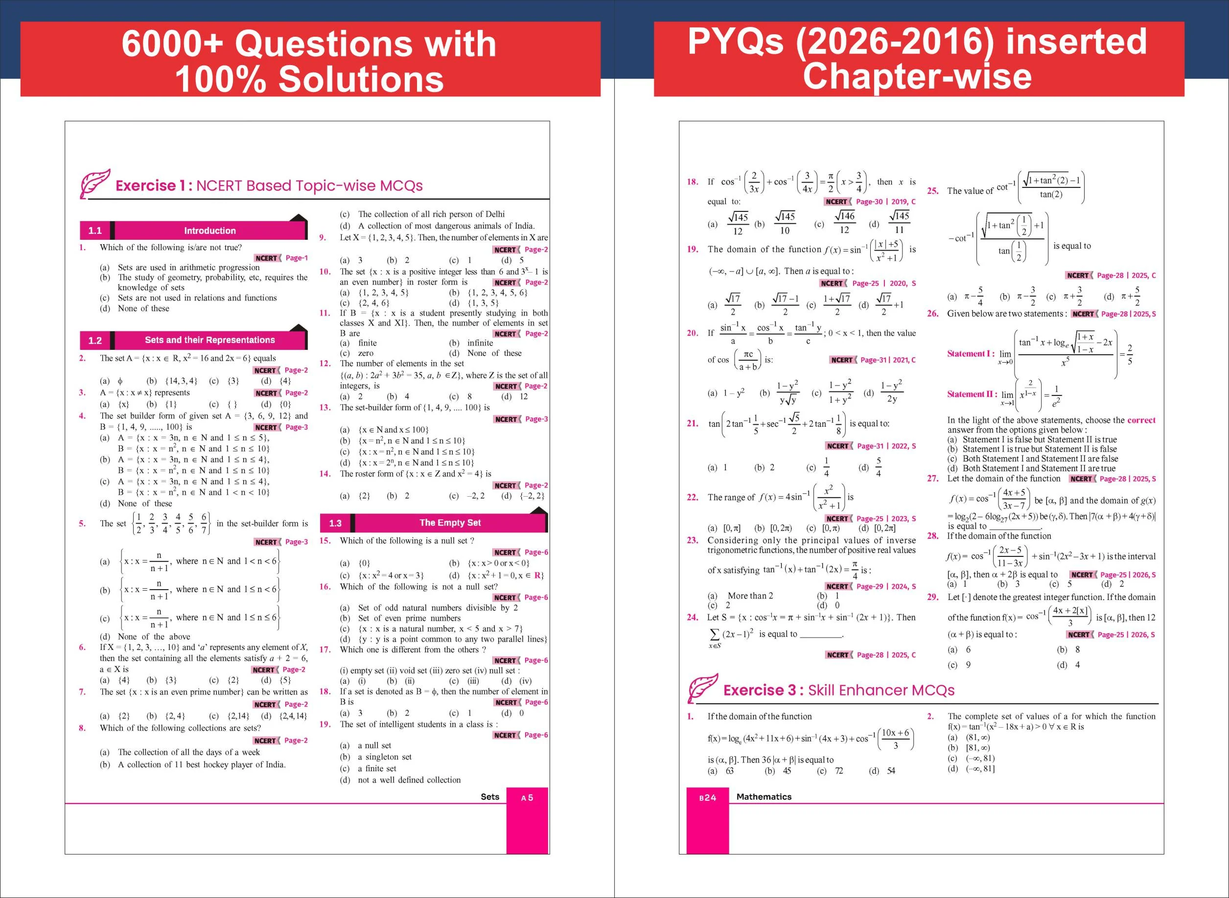 Disha Objective NCERT Xtract Physics, Chemistry & Mathematics for NTA JEE Main with Problem Solving Tricks 10th Edition | Tips on your Fingertips, Previous Year Question Bank PYQs - Image 8