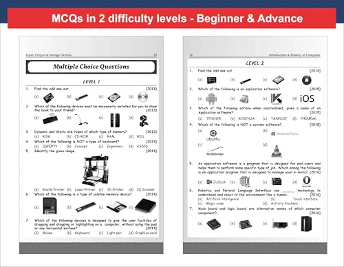 Disha Olympiad Champs Computer Science Class 5 with Chapter-wise Previous 13 Year (2013 - 2025) Questions 5th Edn | 2026 - 27 Exam | Cyber/ Informatics | Guide with Theory, PYQs, Practice Exercise - Image 8