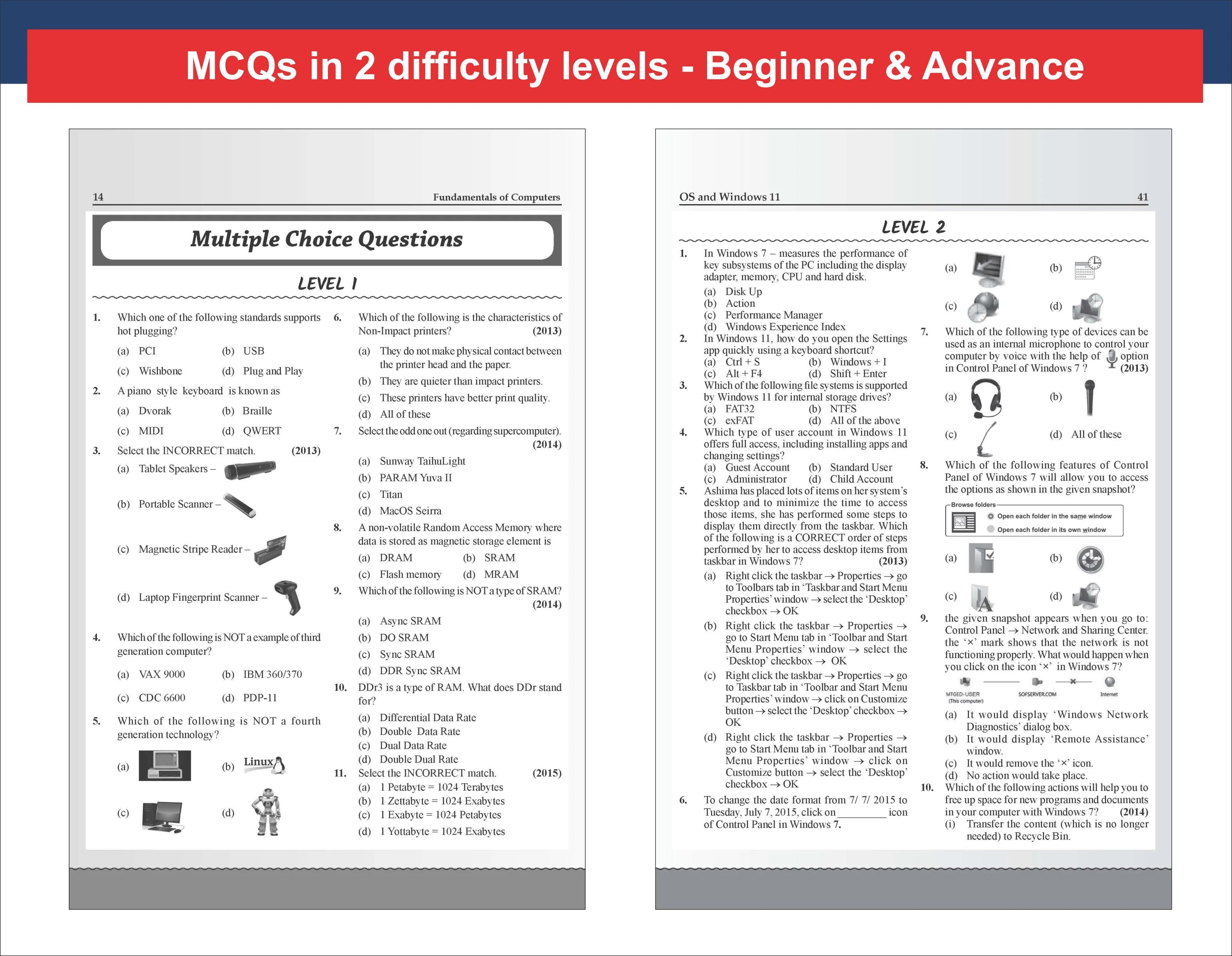 Disha Olympiad Champs Computer Science Class 8 with Chapter-wise Previous Year Questions 5th Edition | Cyber/ Informatics | Theory, PYQs, Past & Practice Exercise | 2027 Exam - Image 6