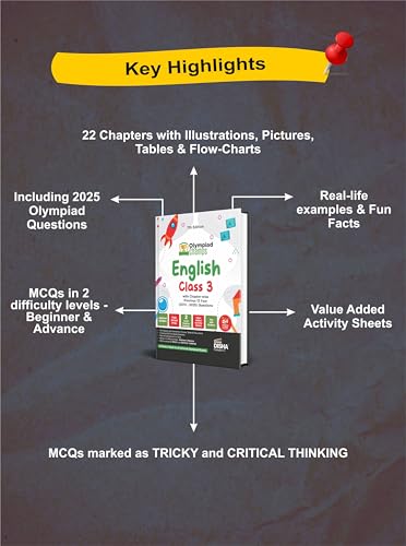 Disha Olympiad Champs English Class 3 with Chapter-wise Previous 13 Year (2013 - 2025) Questions 7th Edition | 2026 - 27 Exam | Complete Prep Guide with Theory, PYQs, Past & Practice Exercise - Image 3
