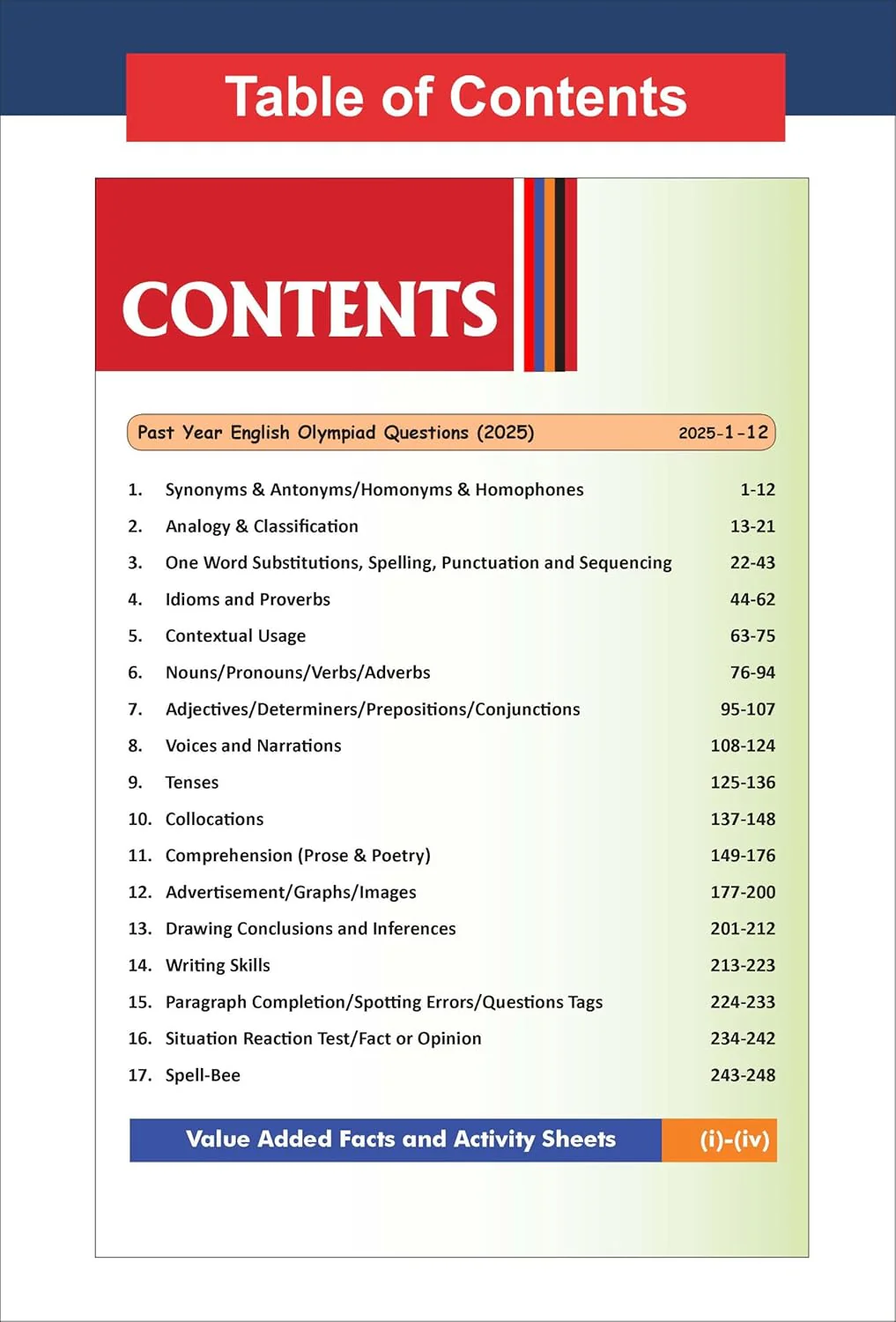 Disha Olympiad Champs English Class 8 with Chapter-wise Previous Year Questions 7th Edition | Complete Prep Guide with Theory, PYQs, Past & Practice Exercise | 2027 Exam - Image 2
