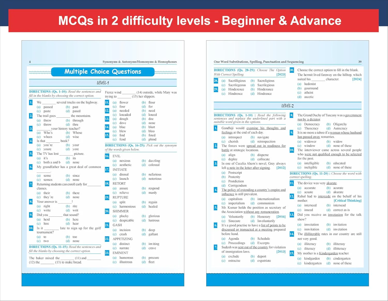 Disha Olympiad Champs English Class 8 with Chapter-wise Previous Year Questions 7th Edition | Complete Prep Guide with Theory, PYQs, Past & Practice Exercise | 2027 Exam - Image 6