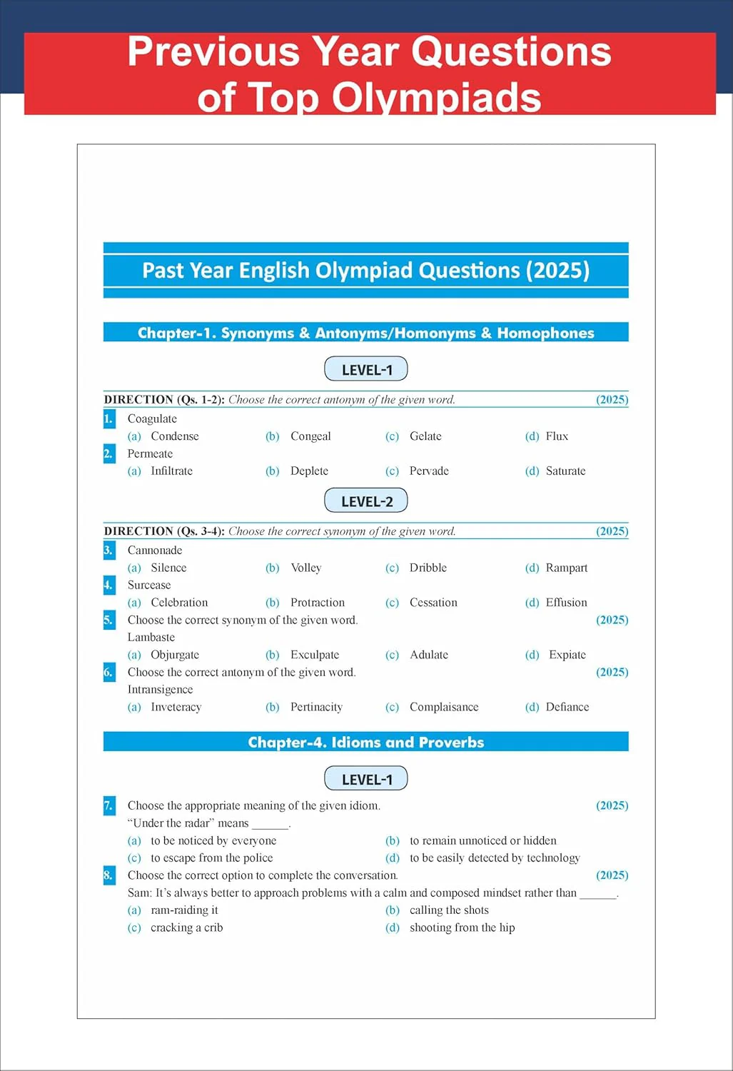 Disha Olympiad Champs English Class 8 with Chapter-wise Previous Year Questions 7th Edition | Complete Prep Guide with Theory, PYQs, Past & Practice Exercise | 2027 Exam - Image 7