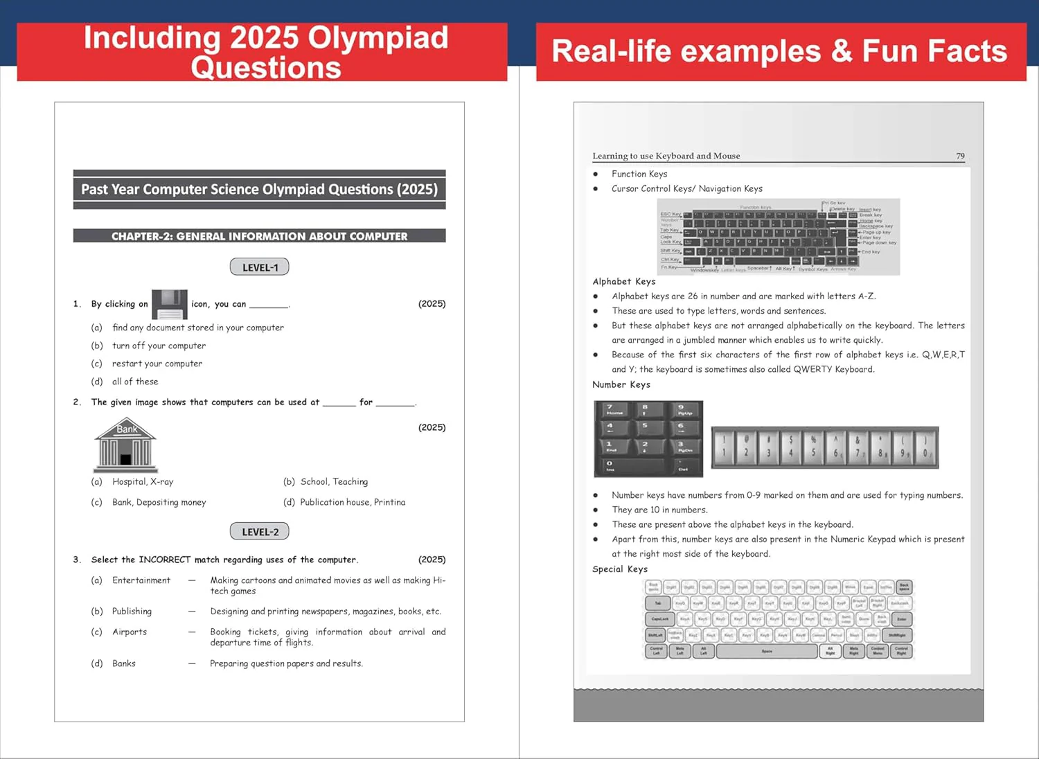 Disha Olympiad Champs General Knowledge Class 2 with Chapter-wise Previous 11 Year (2015 - 2025) Questions 5th Edition | Complete Prep Guide with Theory, PYQs, Past & Practice Exercise - Image 3