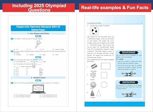 Disha Olympiad Champs Mathematics Class 2 with Chapter-wise Previous 13 Year (2013 - 2025) Questions 6th Edition | Complete Prep Guide with Theory, PYQs, Past & Practice Exercise - Image 5