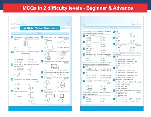 Disha Olympiad Champs Mathematics Class 2 with Chapter-wise Previous 13 Year (2013 - 2025) Questions 6th Edition | Complete Prep Guide with Theory, PYQs, Past & Practice Exercise - Image 6