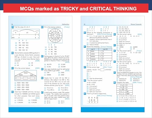 Disha Olympiad Champs Mathematics Class 5 with Chapter-wise Previous 13 Year (2013 - 2025) Questions 7th Edition | Complete Prep Guide with Theory, PYQs, Past & Practice Exercise - Image 5