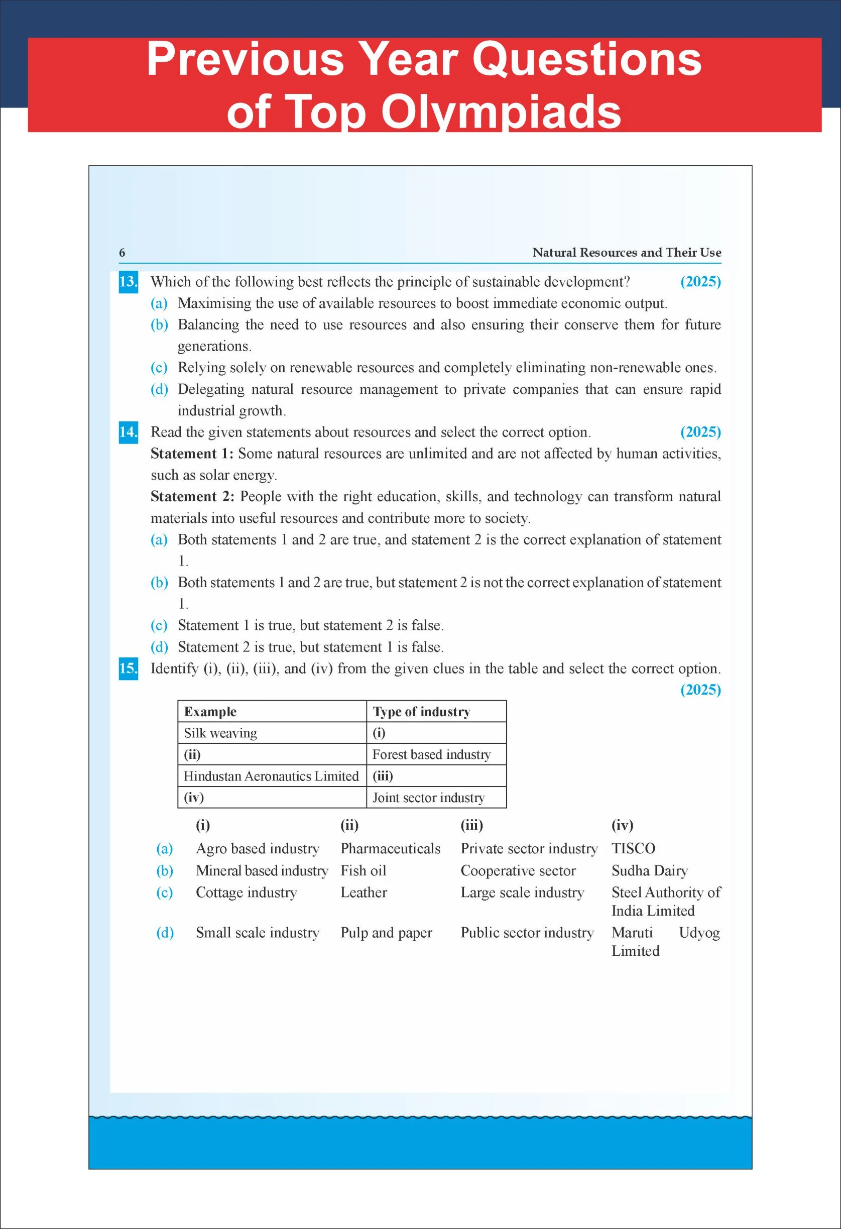 Disha Olympiad Champs New Syllabus Social Studies & General Knowledge Class 8 with Chapter-wise Previous Year Questions 5th Edition | Theory, PYQs, Past & Practice Exercise | 2027 Exam - Image 7