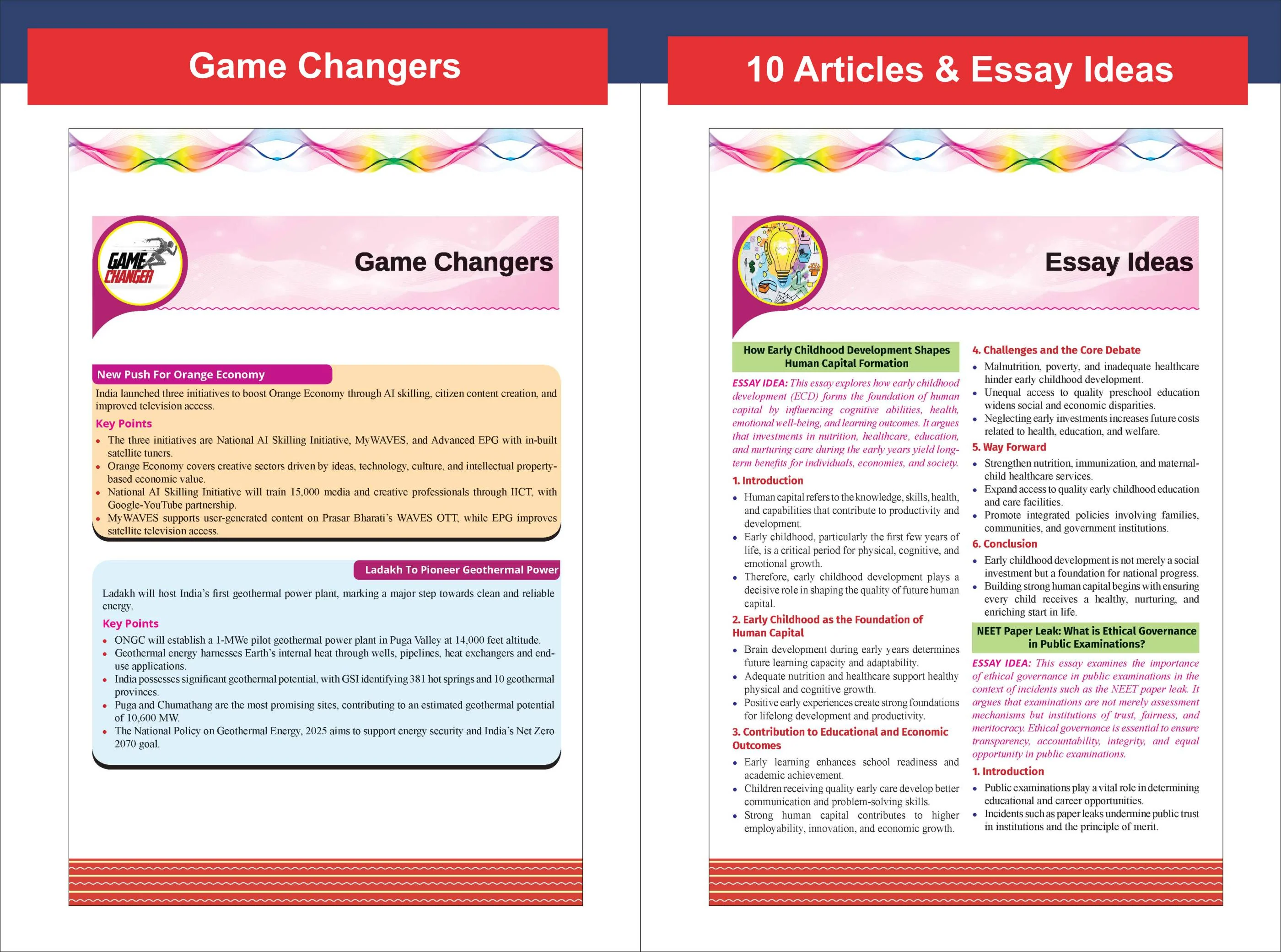 Disha Quarterly Current Affairs 2026 Vol. 2 (April to June) for Competitive Exams 10th 4 color Edition | Must for UPSC & State PSC Civil Services, SSC, NDA, CDS, Bank PO/ Clerk, RRB - Image 7