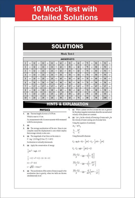 Disha Target AIIMS Nursing B.Sc. Hons. Entrance Test 2026 - 10 Mock Tests with 2022 - 2025 Previous Year Solved Papers 3rd Edition| Physics, Chemistry, Biology, General Knowledge & Aptitude - Image 4