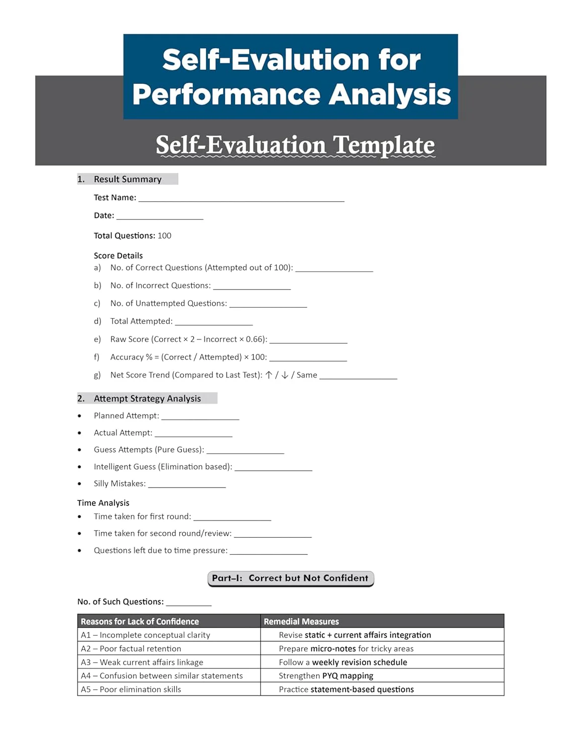 Disha UPSC Civil Services Performance Enhancer for Prelims 2026 | 2 Model Tests with Templates to build Approach & Score-Improvement - Image 2