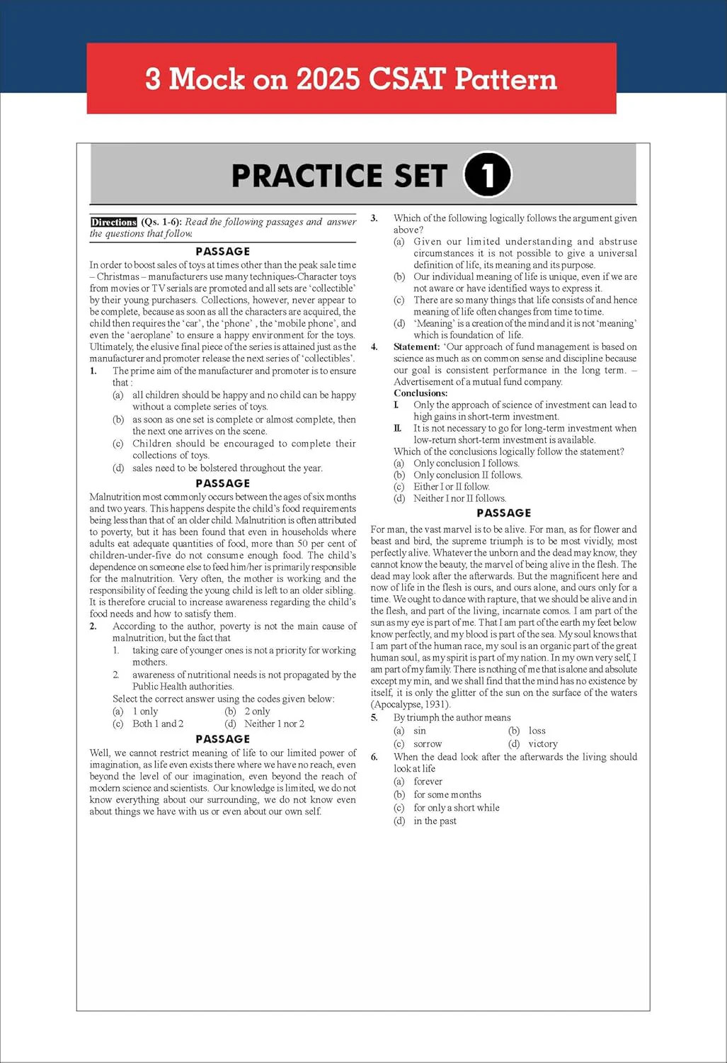 Disha UPSC Paper 2 CSAT 31 Topic-wise IAS UPSC Prelims Previous Year Question Papers (1995 - 2025) with 3 Practice Sets | Civil Services Aptitude Test PYQs | UPSC Book 2025 - 26 by Mrunal Patel - Image 4