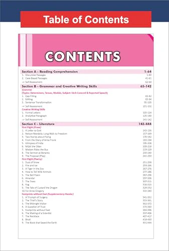 Disha WINR Series CBSE 2026-27 Class 10 English Language & Literature Chapter-wise Objective & Subjective Question Bank | One-shot solution for 2027 Exam | NCERT, Exemplar, Competency & PYQs | Fully Solved - Image 3