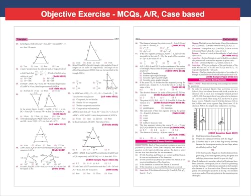 Disha WINR Series CBSE 2026-27 Class 10 Mathematics Chapter-wise Objective & Subjective Question Bank 2nd Edn | One-shot solution for 2027 Exam | NCERT, Exemplar, SQP, Competency & PYQs | Fully Solved - Image 8
