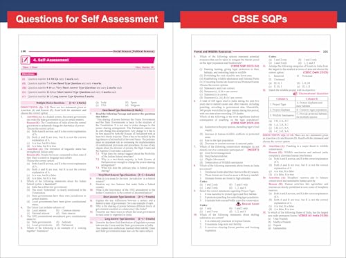 Disha WINR Series CBSE 2026-27 Class 10 Social Science Chapter-wise Objective & Subjective Question Bank | One-shot solution for 2027 Exam | NCERT, Exemplar, SQP, Competency & PYQs | Fully Solved - Image 9