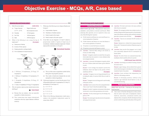 Disha WINR Series CBSE 2026-27 Class 12 Biology Chapter-wise Objective & Subjective Question Bank | One-shot solution for 2027 Exam | NCERT, Exemplar, SQP, Competency & PYQs | Fully Solved - Image 8