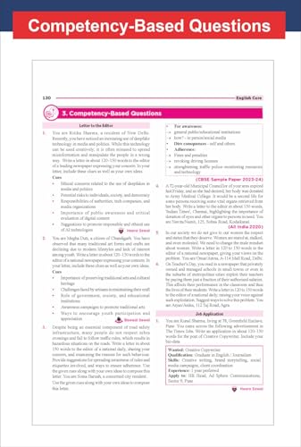 Disha WINR Series CBSE 2026-27 Class 12 English Core Chapter-wise Objective & Subjective Question Bank | One-shot solution for 2027 Exam | NCERT, Exemplar, SQP, Competency & PYQs | Fully Solved - Image 9
