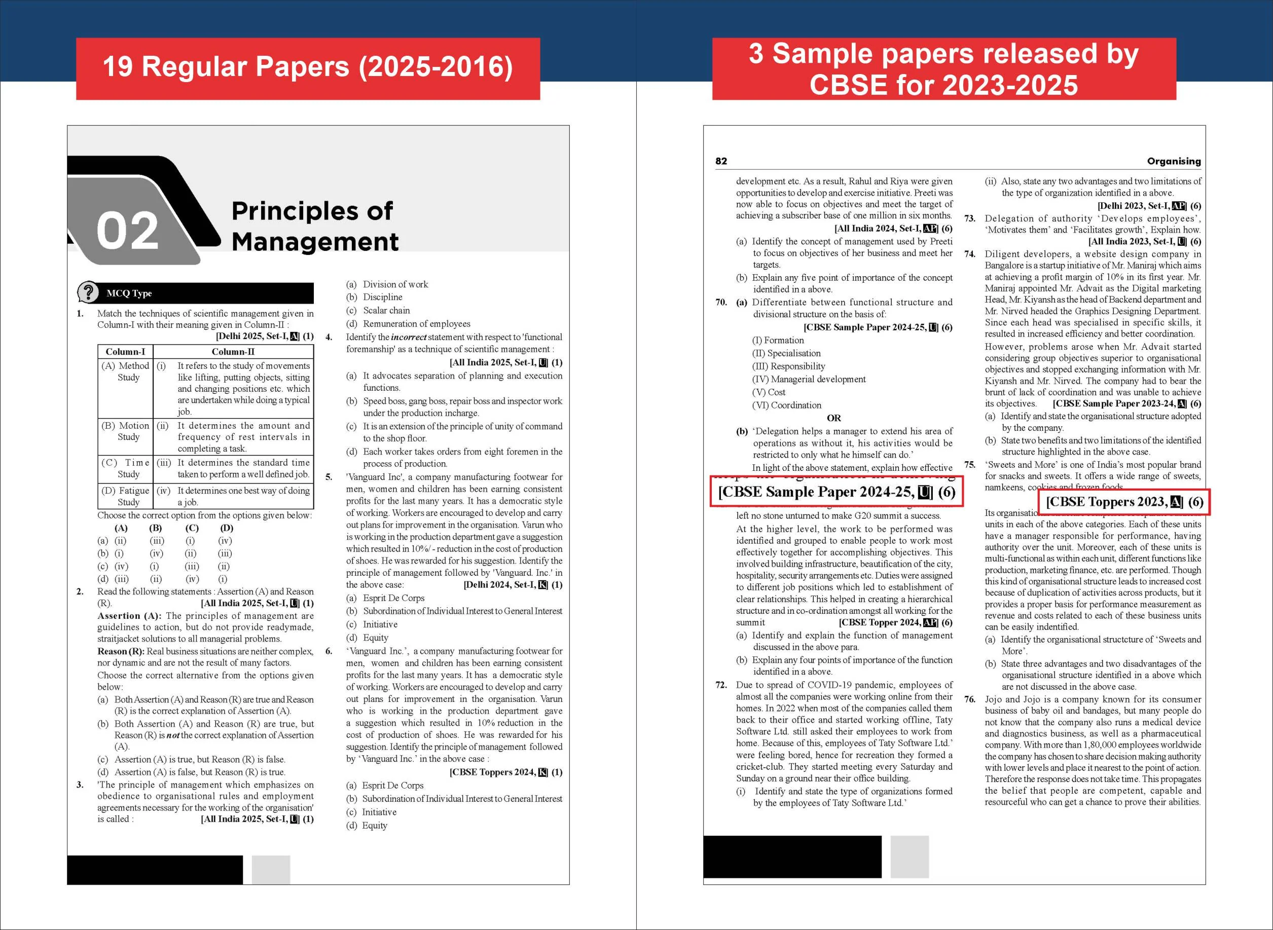 Disha WINR Series Combo (4 Books) CBSE Class 12 Accountancy, Business Studies & Economics & Mathematics Question Bank Chapter-wise & Skill-wise Previous Year Solved Papers | PYQs for 2026 Exam - Image 8