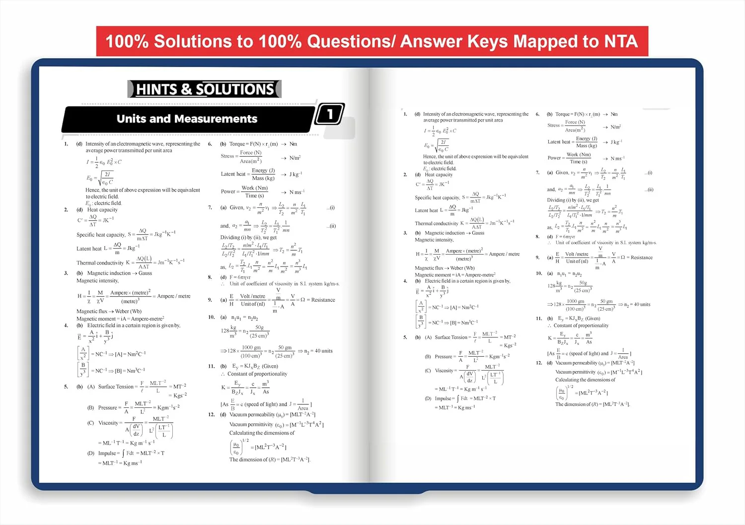 Disha 183 New Syllabus Chapter-wise & Topic-wise JEE Main Physics (2025 - 2002) Previous Year Solved Papers 9th Edition | JEE Mains PYQ Book for 2026 | 100% Solutions - Image 7