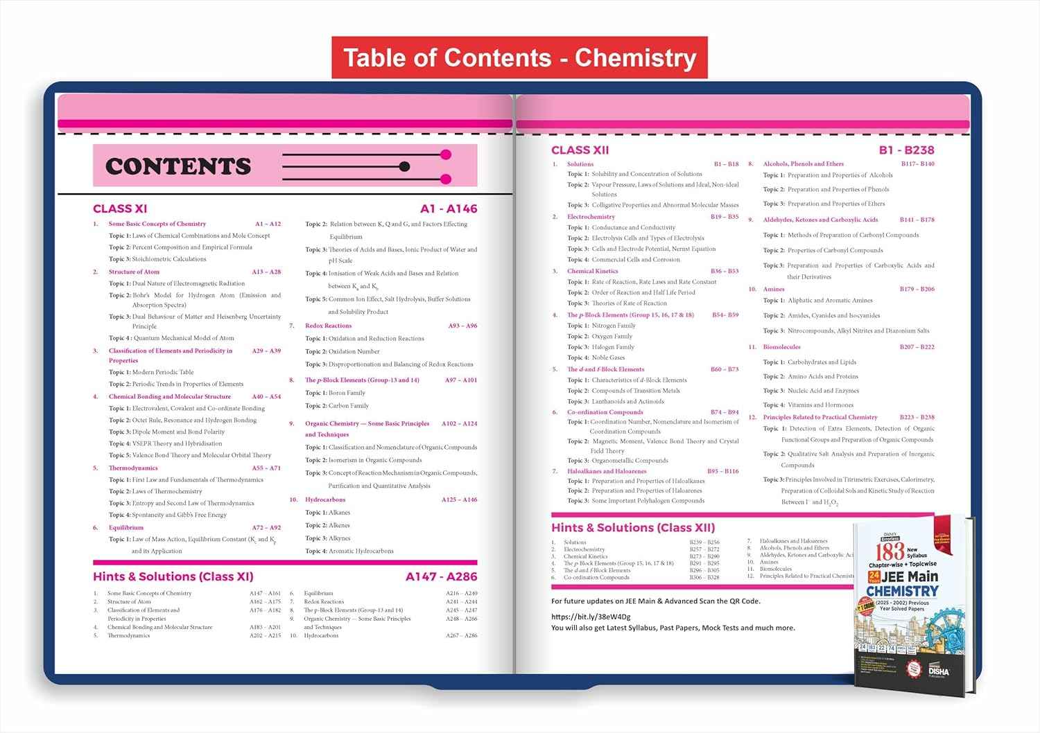 Disha 183 New Syllabus Chapter-wise & Topic-wise JEE Main Physics, Chemistry & Mathematics (2025 - 2002) Previous Year Solved Papers 9th Edition | JEE Mains PYQ Books for 2026 | 100% Solutions - Image 12