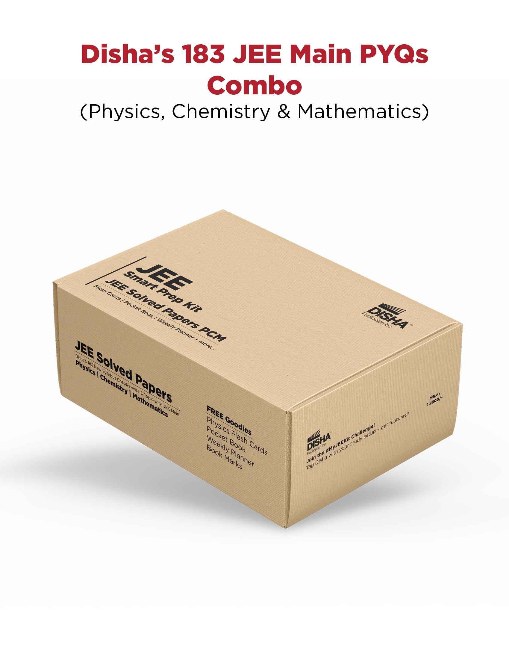 Disha 183 New Syllabus Chapter-wise & Topic-wise JEE Main Physics, Chemistry & Mathematics (2025 - 2002) Previous Year Solved Papers 9th Edition | JEE Mains PYQ Books for 2026 | 100% Solutions - Image 5